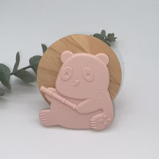 El nuevo diseño embroma el silicón masticable de Teether Teether del bebé del silicón